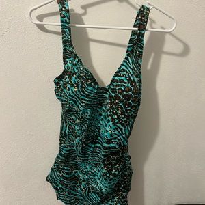 One piece bathing suit